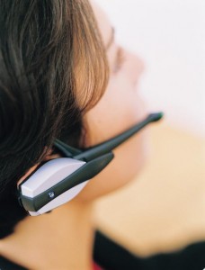 Ericsson's first Bluetooth headset