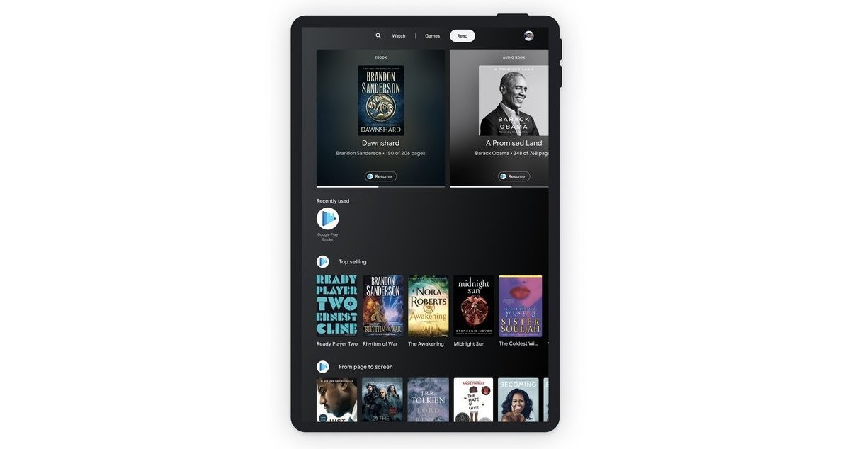 Google announces Entertainment Space for Android tablets