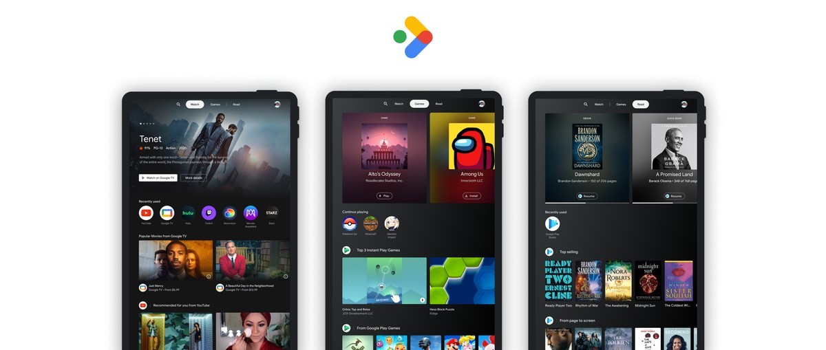 Google mengumumkan Entertainment Space untuk tablet Android