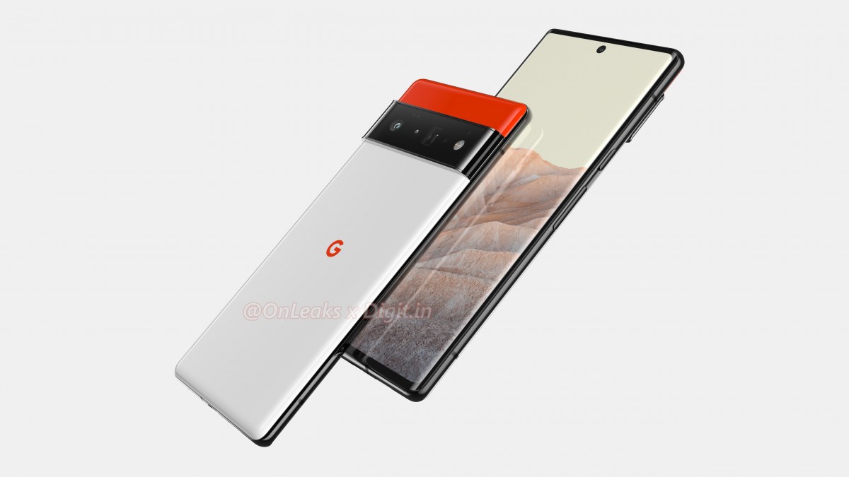 Google Pixel 6 Pro leaks in new renders, display details outed