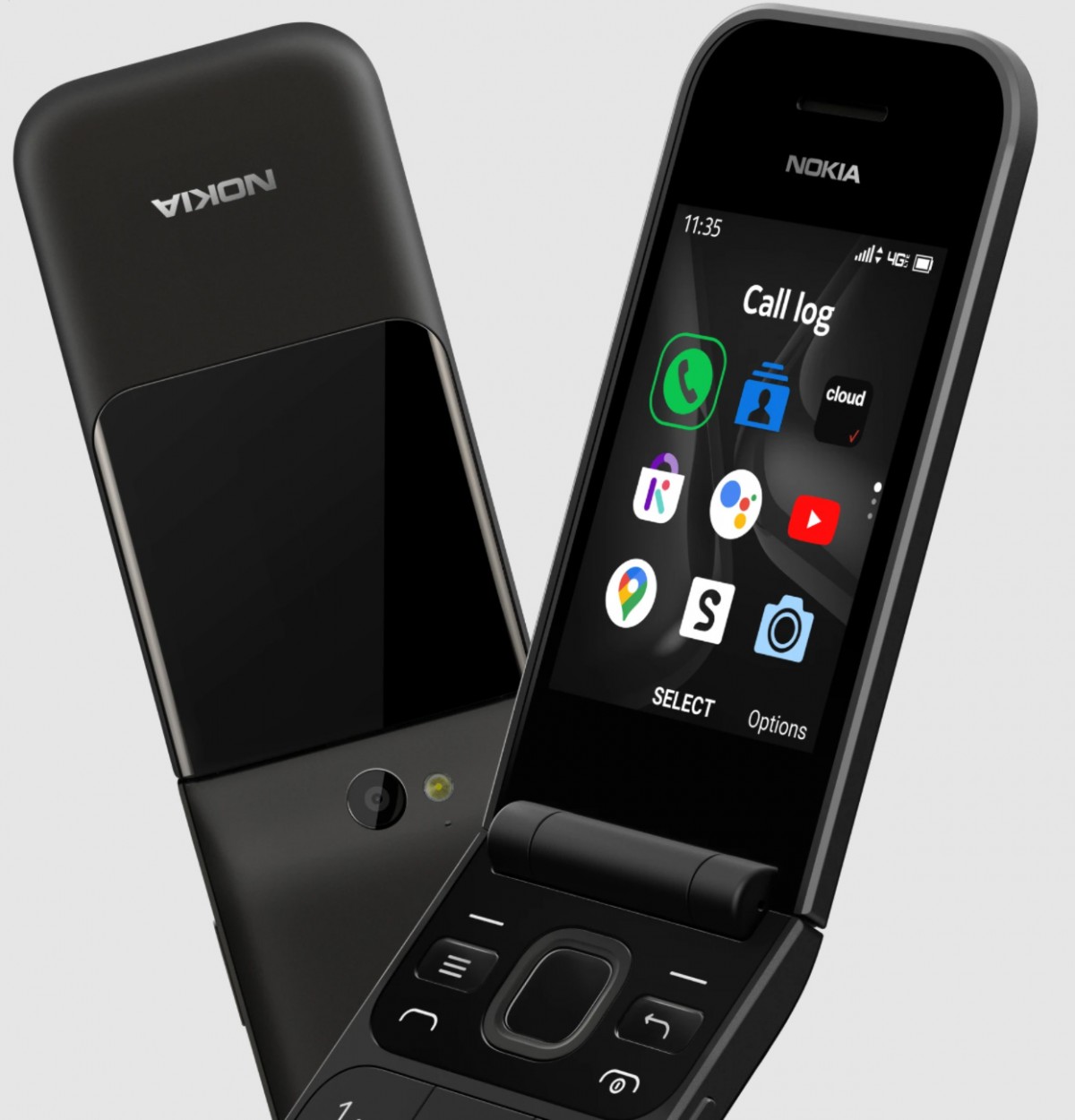 Nokia 2720 V Flip para Verizon LTE e Google Assistant Coluna Tech