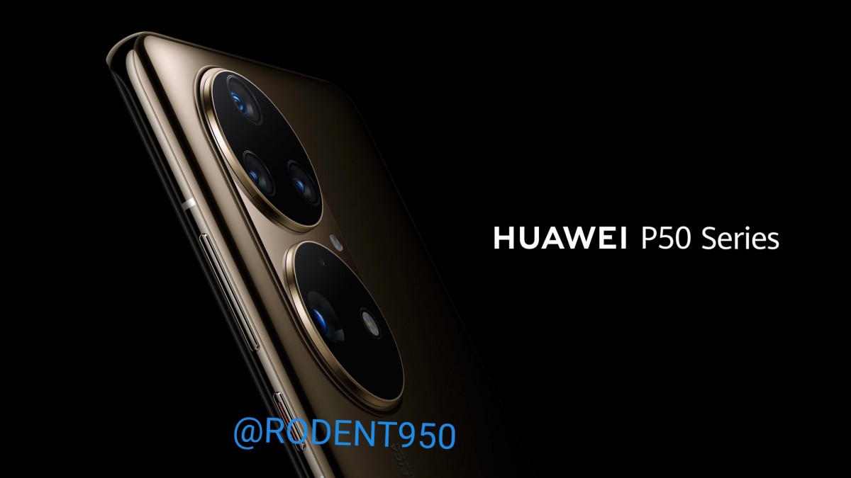 Leaker claims these are real renders of the Huawei P50 series