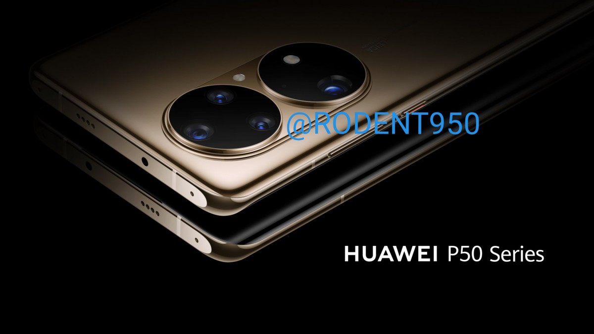 Leaker claims these are real renders of the Huawei P50 series