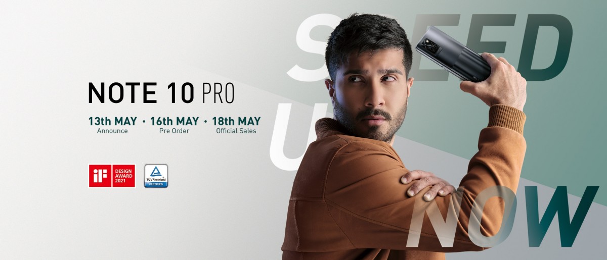 Infinix Note 10 Pro is arriving on May 13