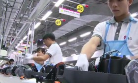 LG's plant in Haiphong was its center of smartphone production, now turning to appliances