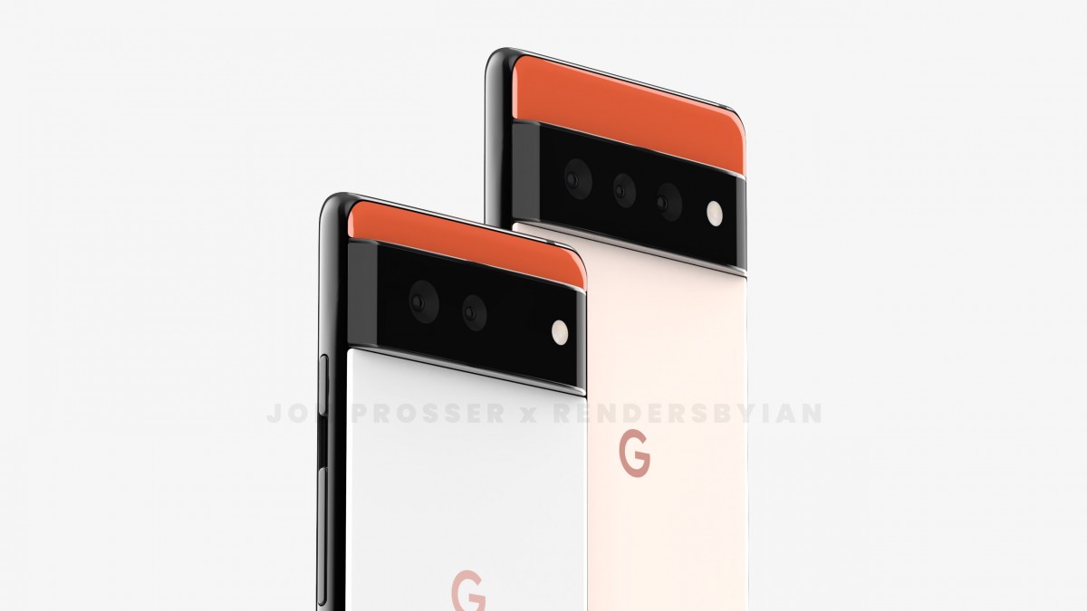 Google Pixel 6 and Pixel 6 Pro renders leak showing ...