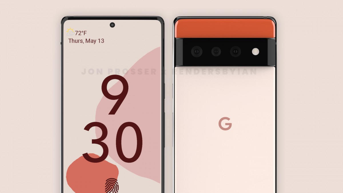 Google Pixel 6 and Pixel 6 Pro renders leak showing ...