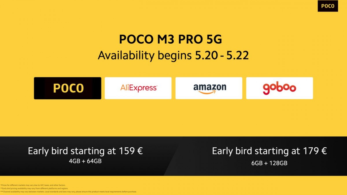 Poco M3 Pro 5G unveiled with Dimensity 700 and 90Hz display