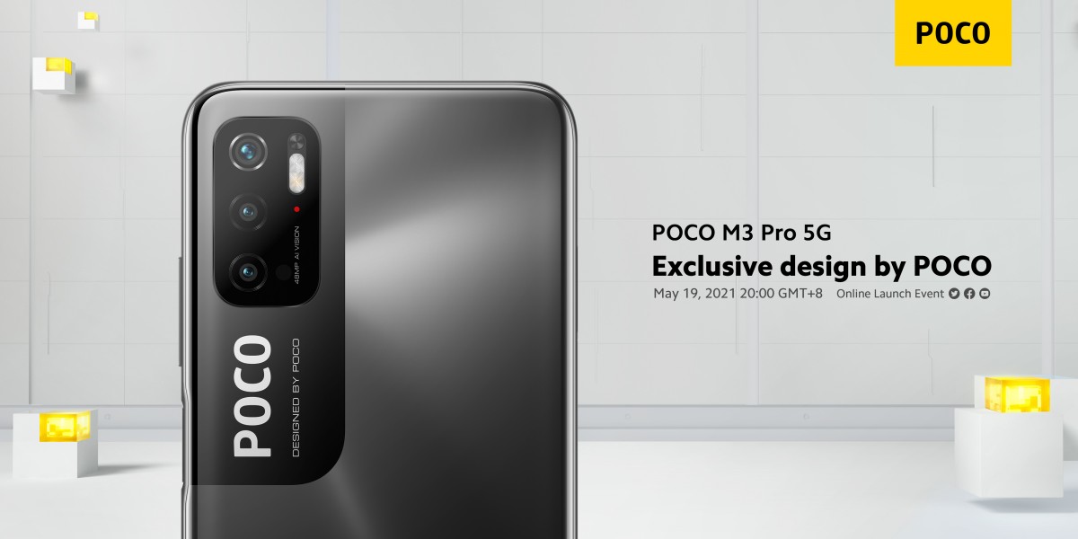 An official image of the Poco M3 Pro 5G