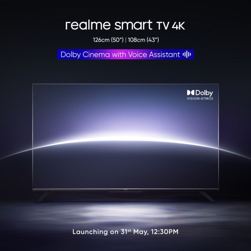 Realme X7 Max 5G is arriving on May 31, Smart TV 4K will tag along