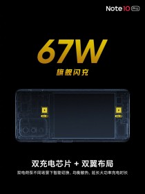 Tela, câmera e velocidades de carregamento Redmi Note 10 Pro (China)