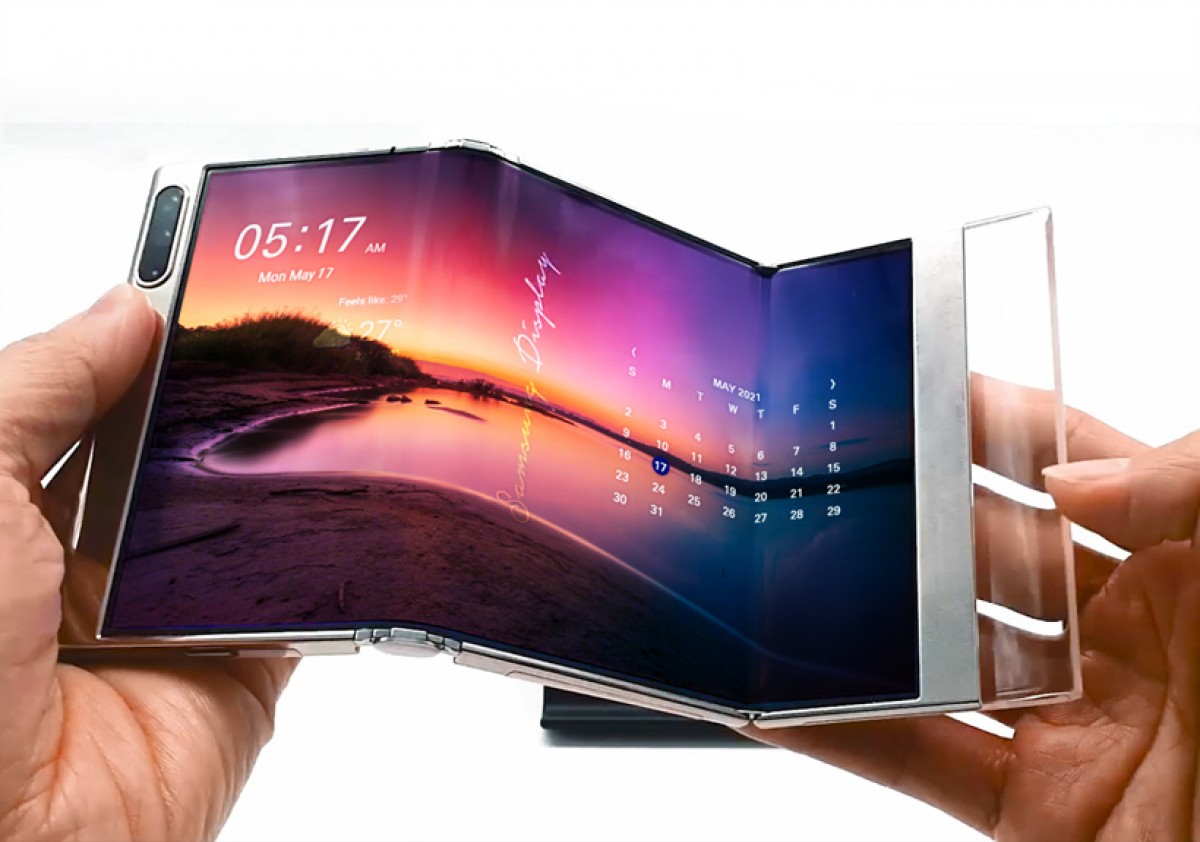 Samsung showcases several foldable displays ahead of SID 2021 exhibition 