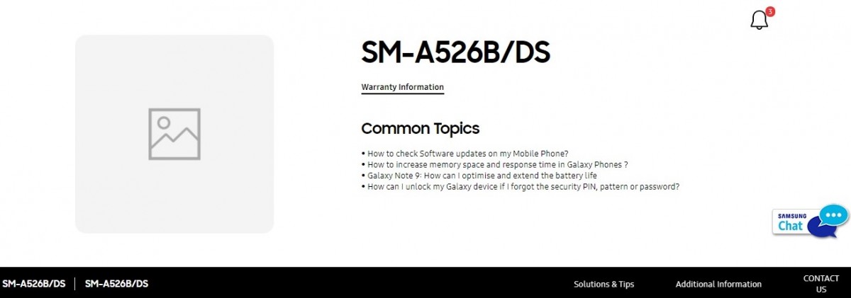 Samsung Galaxy A52 5g India Launch Imminent As Support Page Goes Live On Official Website Gsmarena Com News