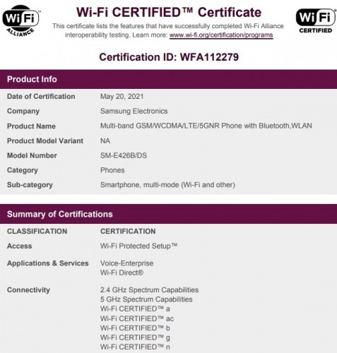 Samsung Galaxy F42 5G moves a step closer to launch as it gets Wi-Fi certified