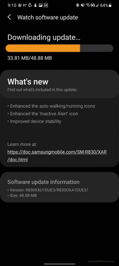 Upgraded Health and Personalization Features Come to Galaxy Watch, Galaxy  Watch Active, Galaxy Watch Active2 and Galaxy Watch3 – Samsung Global  Newsroom