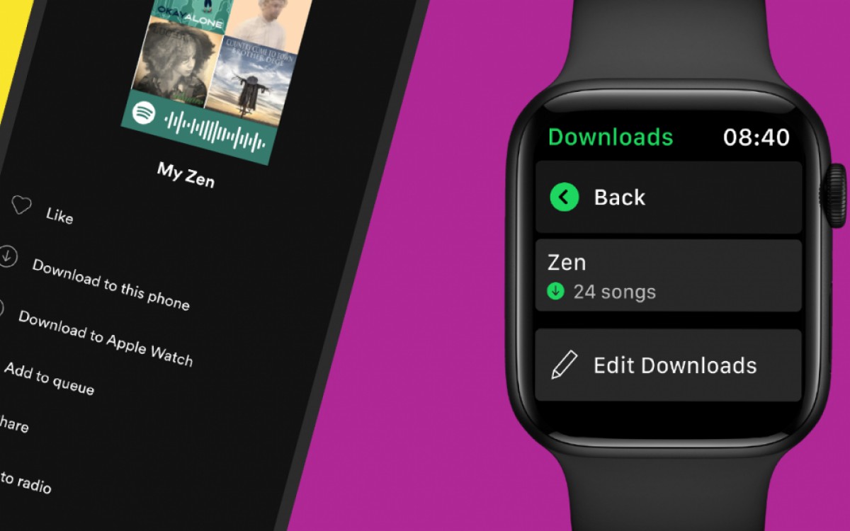 how to download spotify music to apple watch