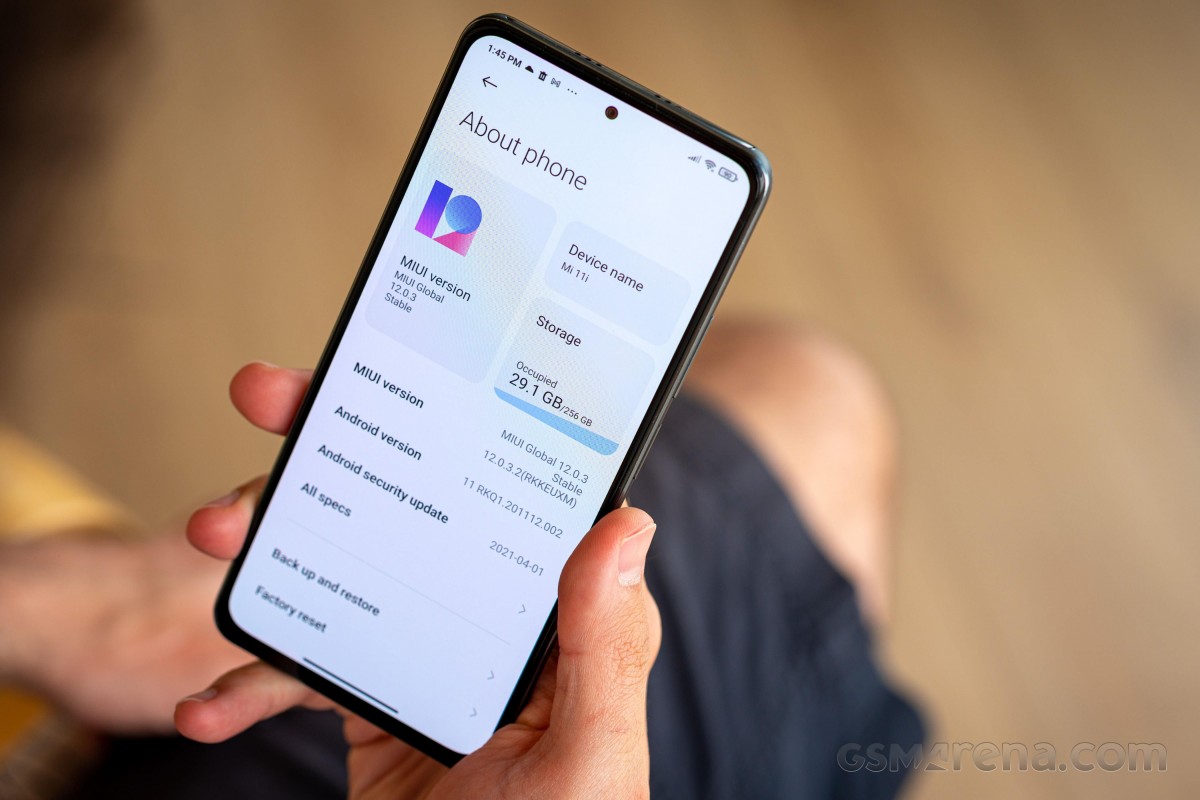 Xiaomi Mi 11i in for review