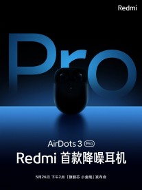 Xiaomi Redmi AirDots 3 Pro to arrive on May 26 with ANC