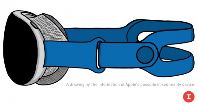 Apple AR headset sketch (Image: The Information)