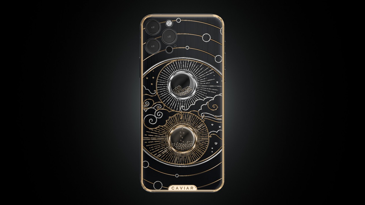 Caviar Puts Meteorites On The Back Of Iphone 13 Pros Gilds A Tesla Model S Gsmarena Com News