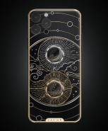 Desenhos personalizados do Caviar para iPhone 13 Pro (Max): Sol e Lua