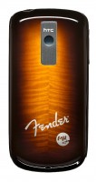 O (HTC) T-Mobile myTouch 3G Fender Limited Edition com a marca comercial Fender acabamento sunburst