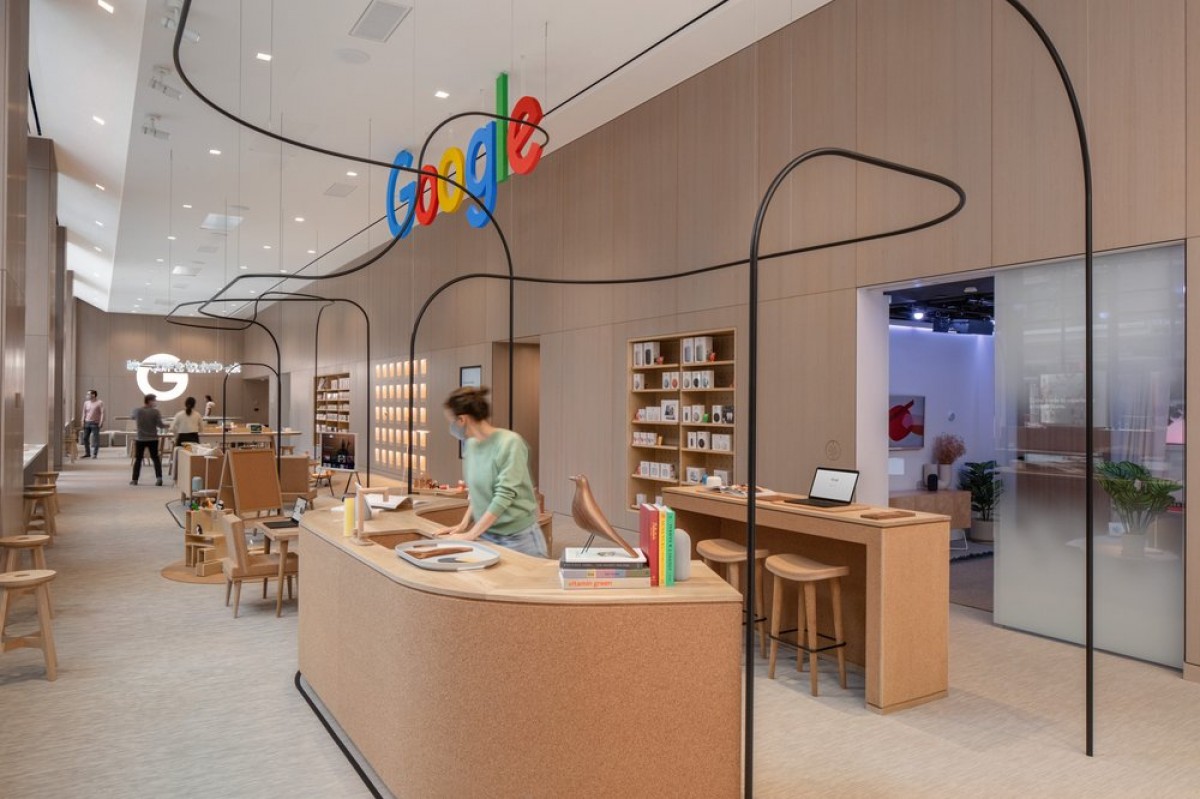 O Google oferece uma olhada em sua primeira Google Store permanente em Nova York