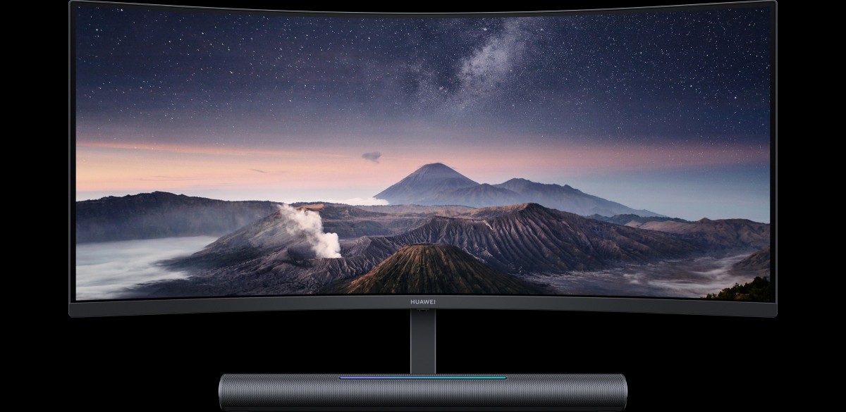 O monitor de jogos curvo Huawei MateView GT 165 Hz está se tornando global, o MateView plano segue