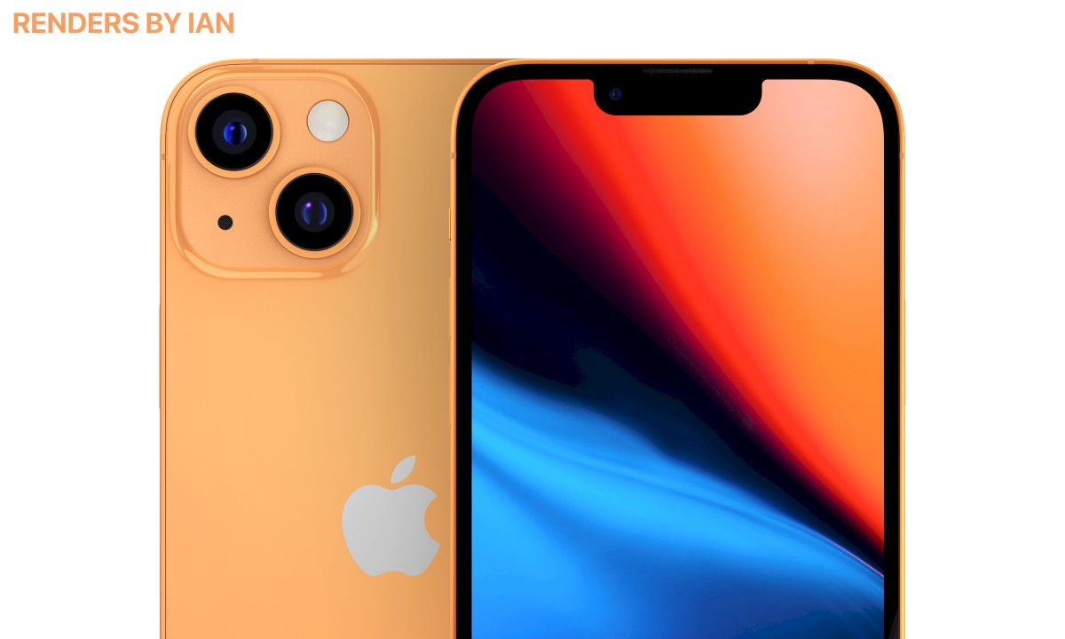 Apple Iphone 13 To Add An Orange Color To Its Palette Gsmarena Com News