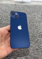 iPhone 13 mini prototype photographed in blue