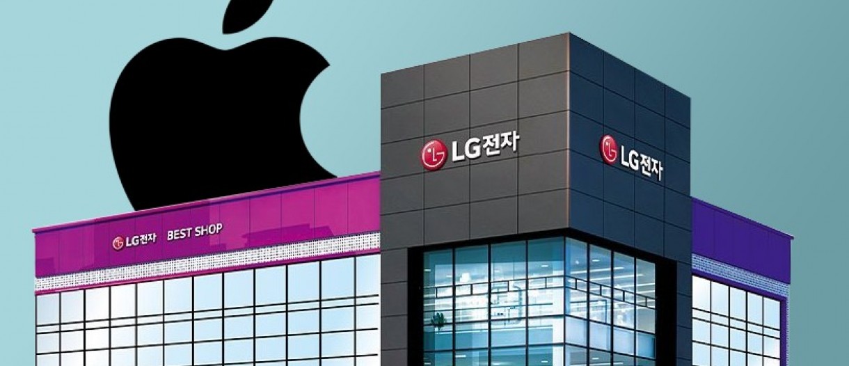 LG could do the change to selling iPhones in its stores