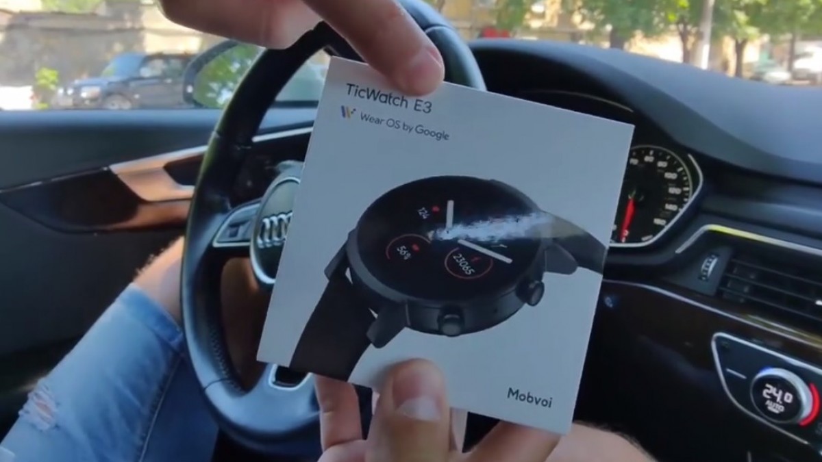 Mobvoi TicWatch E3 specs and design revealed in an unboxing video, may arrive on June 16