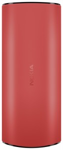 Nokia 105 4G en: rojo