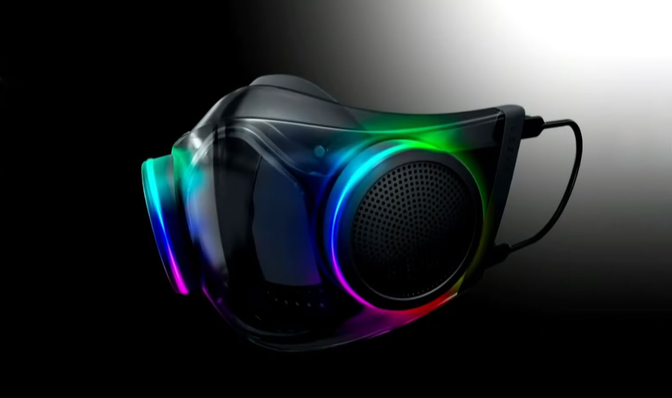 Razer rgb. Razer респиратор RGB. RGB маска Razer. Маска рейзер с RGB подсветкой. RGB подсветка маска Razer.