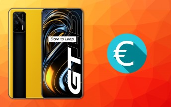 The Realme GT will cost €550 in Europe