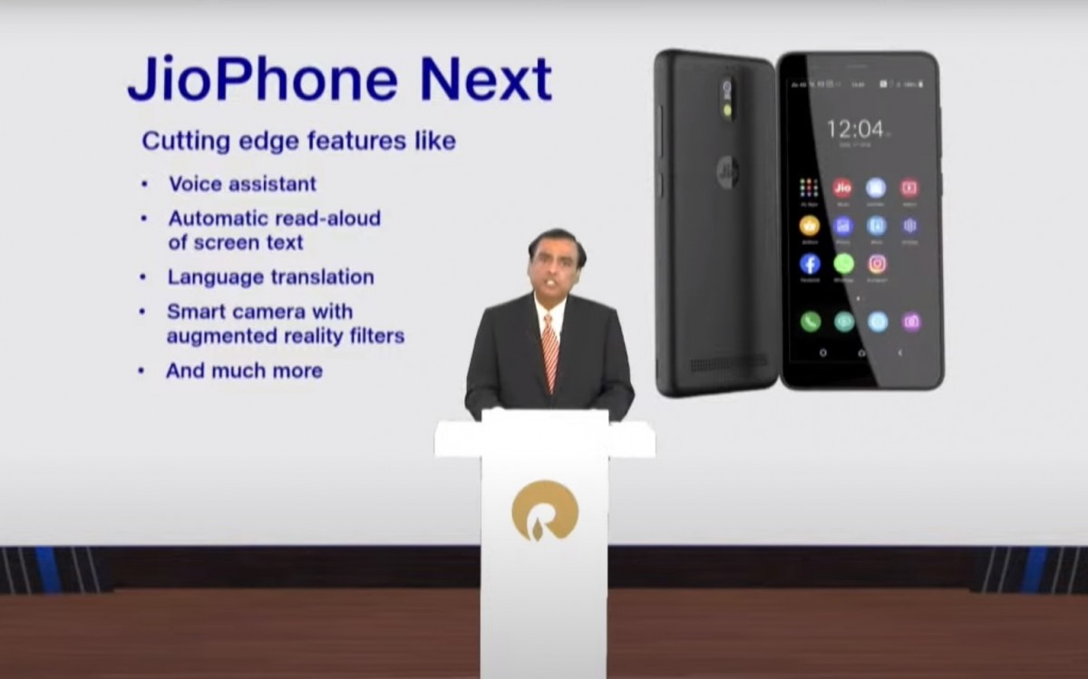 Reliance anuncia JioPhone Next em parceria com o Google