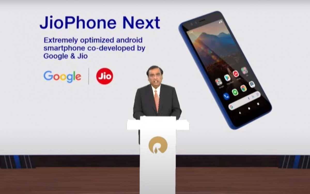 Reliance anuncia JioPhone Next em parceria com o Google