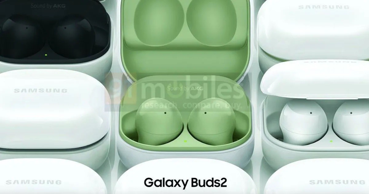 Samsung Galaxy Buds2 aparece en imágenes filtradas, revelando opciones de diseño y color