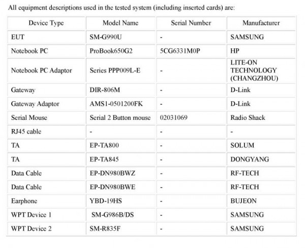 Samsung Galaxy S21 FE certified by FCC with 45W fast charging