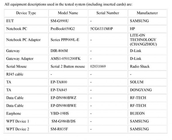 Samsung Galaxy S21 FE con certificación FCC con carga rápida de 45 W