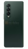 Samsung Galaxy Z Fold3 in green