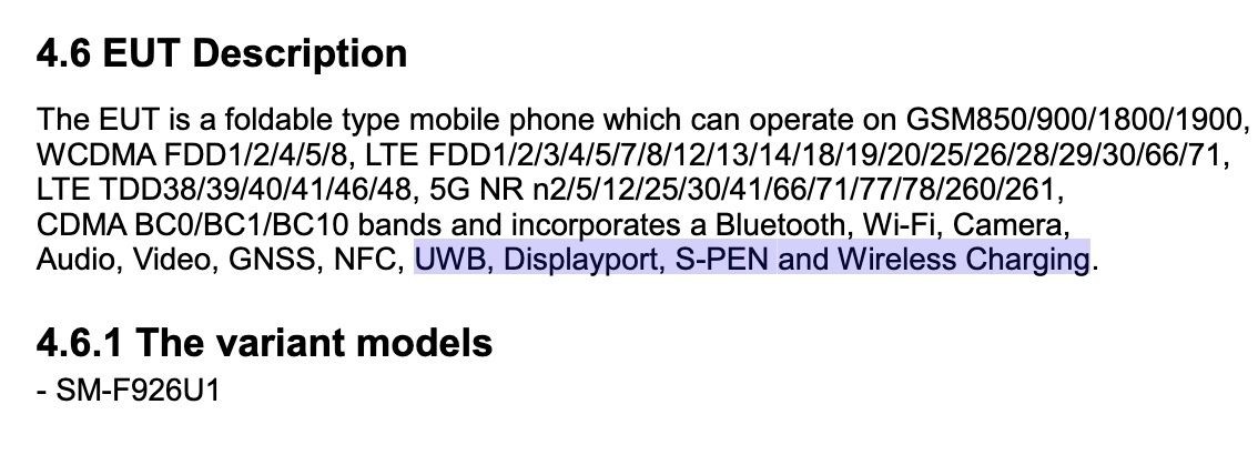 FCC docs confirm the Galaxy Z Fold3 will support an S Pen and UWB, Z Flip3 also certified