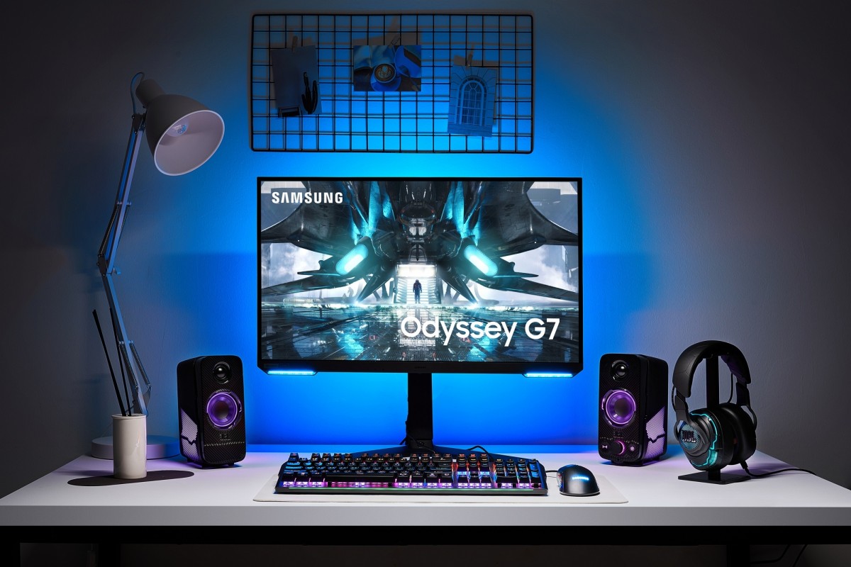 Samsung revela linha de monitores para jogos 2021 Odyssey com telas planas