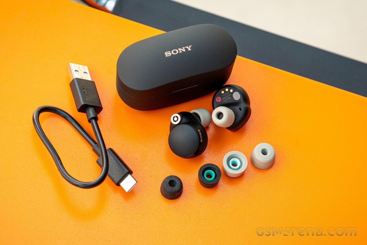 Sony Noise-Cancelling True Wireless Bluetooth Earbuds - WF ...