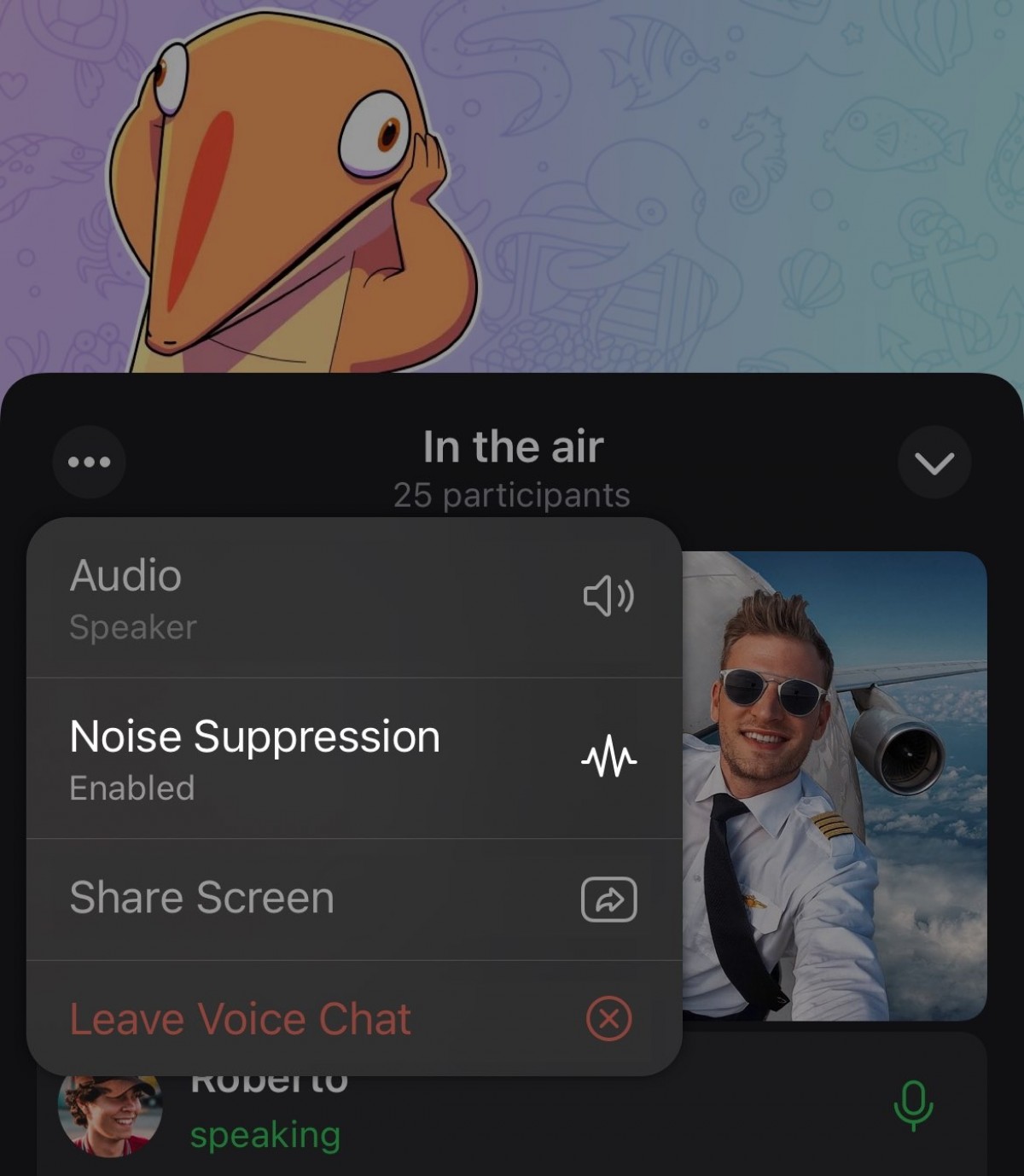 Telegram adds group video calls and animated backgrounds