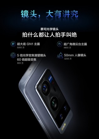 vivo X60t Pro+ unveiled with a 12MP sensor behind the 50mm lens instead of  32MP - GSMArena.com news