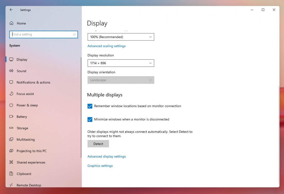 Windows 11 will finally introduce advanced multi-monitor settings