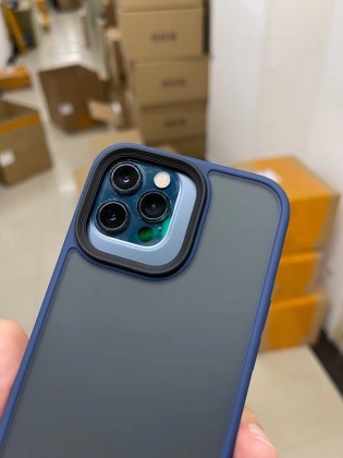 Apple iPhone 12 Pro with an iPhone 13 Pro case