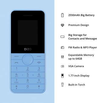 Dizo Star 300 (left) and Star 500 (right)