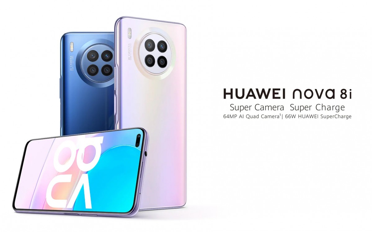 Huawei nova 8i anunciado con Snapdragon 662, cámara cuádruple de 64MP y carga de 66W